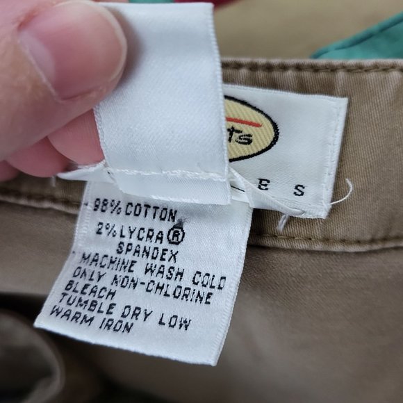 Talbots Womens Stretch Tan Tiered Midi Skirt Size 6 Petite Neutral Career Mature - Picture 6 of 9